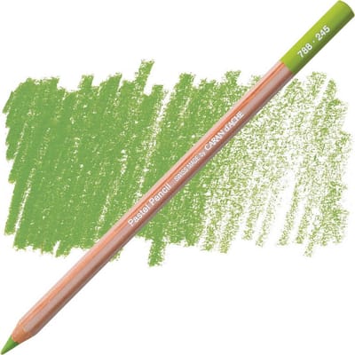 Caran D'ache Pastel Potlood - Light Olive 40% (245)