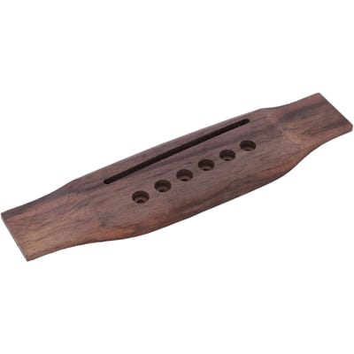 Set voor Vervanging van Brug voor Akoestische Gitaar 6 Eindpinnen Zadel Topkam Palissander Onderdelen Accessoires gray