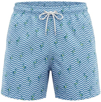 Swimshort Santa Rosa - Blue - Maat M - Zwemshort Heren Blauw - Swimwearclub