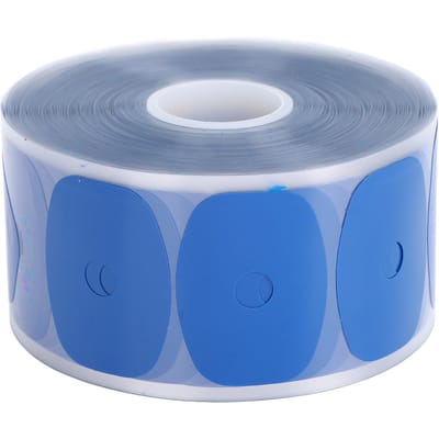 1000 pièces Autocollants Antidérapants pour Polissage de Verres Bleus Adhésif Élevé Film Antidérapant pour Verres Double blue