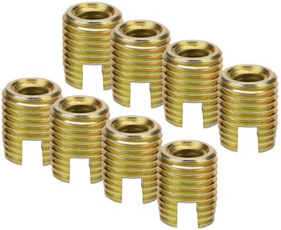 Dailygoods- Schroefinzetstukken 20 Stuks - Koolstofstaal - Zelftappende Schroefdraad - Reparatieset - Trillingsweerstand - Eenvoudig te Installeren - Schroefdraadinsert