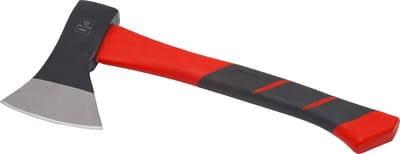 Houthakbijl - Handbijl - Kleine stukken splijten - Trillingsarme steel - 360 mm steel - Rood