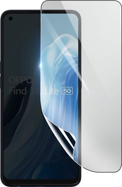 3mk, Geschikt voor Oppo Find X5 lite, Schokbestendige Hydrogel Screenprotector, Transparant