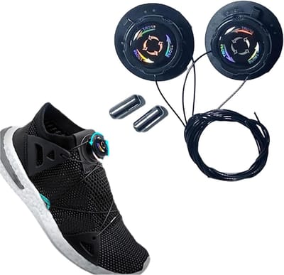 Automatische Twist Lock veters voor sneakers, geen montage nodig, strikloze en comfortabele sluiting