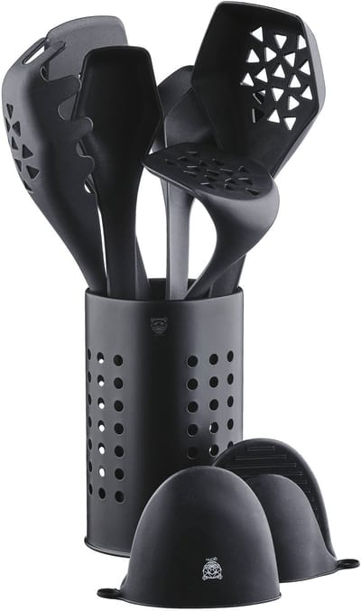 Keukengerei set van thermoplastisch materiaal JESPER - 9 stuks