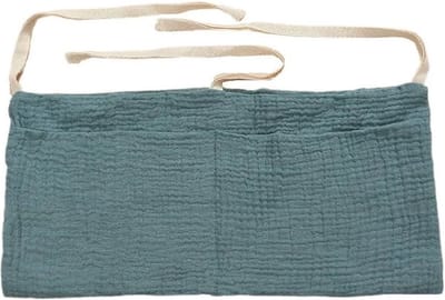 Hydrofiele Baby Boxopbergtas - Boxzak Organiser - Blauw - 20x39 cm