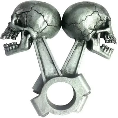 Stickers Lethal Threat 3d Skull