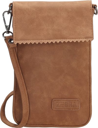 Zebra Trends Lisa Telefoontasje - Camel
