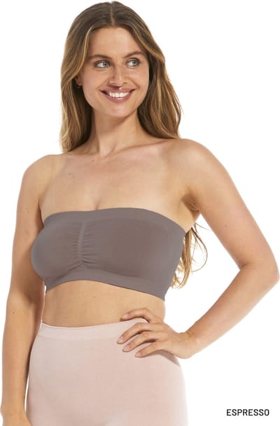 MAGIC Bodyfashion Comfort Bandeau Dames Beha - Espresso - Maat S