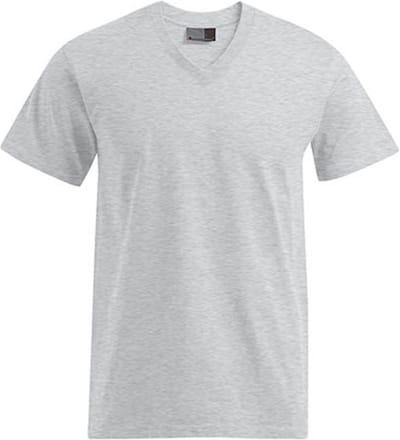 Promodoro Premium V-Neck-T E3025 - Sports Grey (Heather) - S