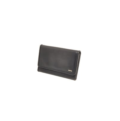 Berba | Soft | Damesportemonnee | 5 pasjes | RFID | Donkerblauw | Leer