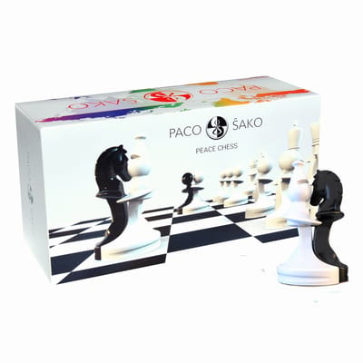 Paco Sako zwart/wit schaken