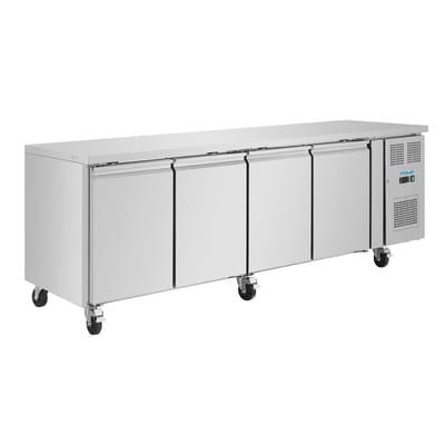 Polar U-serie vier deurs counter koelkast 553L