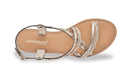 Les Tropeziennes Homongo Sandaal Metallic Roze