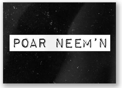 Paper Dreams Kaart Poar Neem 'n 15 X 10,5 Cm Papier Zwart/wit