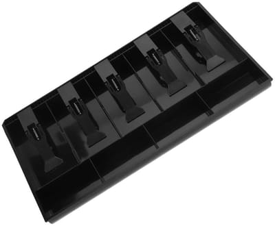 Dailygoods- Geldlade Compact - 5 Biljetcompartimenten - 4 Biljetcompartimenten - Geldtray - Plastic - 40.5 x 24.5 x 3.5 cm