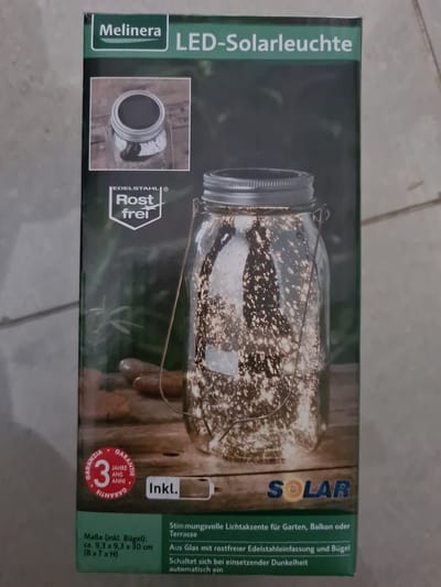 Melinera LED solarlamp tuinverlichting - Tuinverlichting - zonne-energie