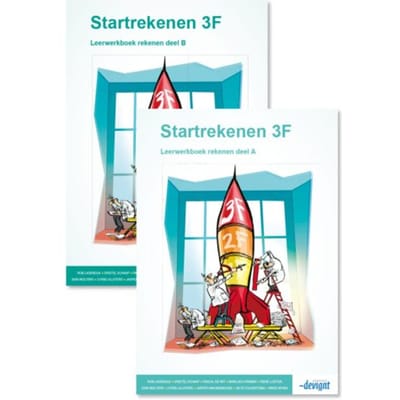 Startrekenen 3f / A + B / Leerwerkboek - Rob Lagendijk