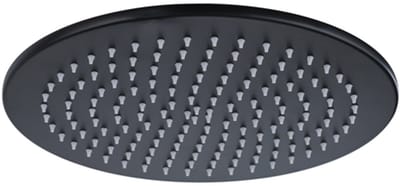FugaFlow Eccelente Acces Hoofddouche 30cm - rond - 6mm - zwart mat