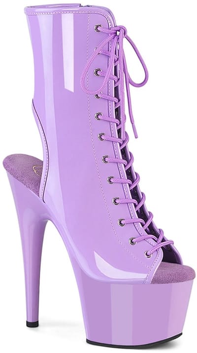 Pleaser - ADORE-1016 Plateau Laarzen - US 5 - 35 Shoes - Paars