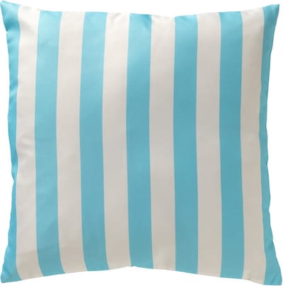 SIA - Buitenkussen 45x45 cm - waterafstotend en uv-bestendig - Antigua Sand - blauw