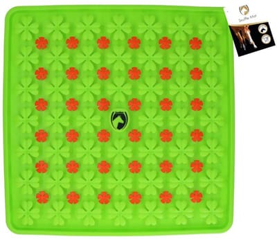 Excellent Horse Snuffelmat Paard - 50 x 50 cm - Paardenspeelgoed en Voermat - Snuffelmat voor Paarden tegen Verveling - Geschikt voor elk Paard