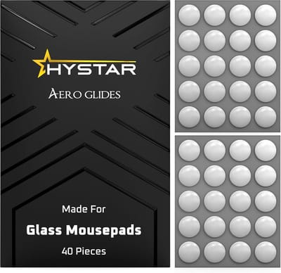 Muisschaatsen PTFE met 40 Stippen voor Gaming Muizen - Ongelooflijk Glad en Stil Glijden