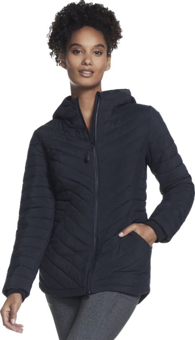 Skechers GO Shield Everyday Parka, Vrouwen, Zwart, Jasje, maat: XS
