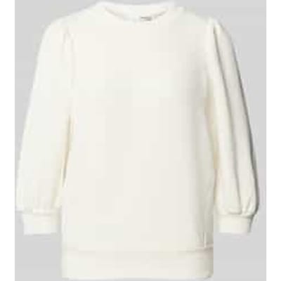 SELECTED WOMEN Slftenny 3/4 Sweat Top Tops & T-shirts Dames - Shirt - Wit - Maat XS