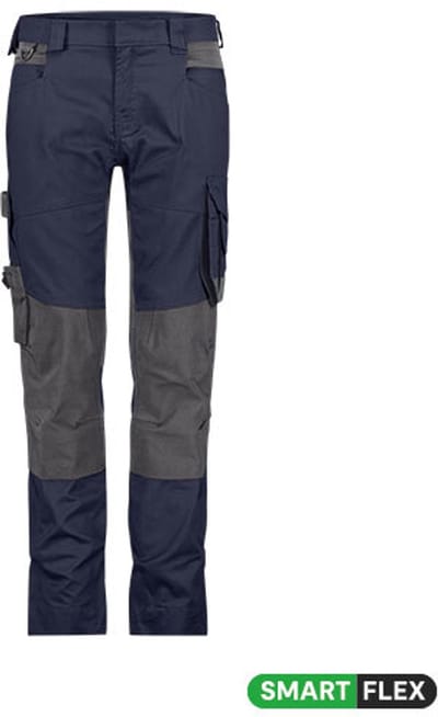 Werkbroek met stretch en kniezakken voor dames
