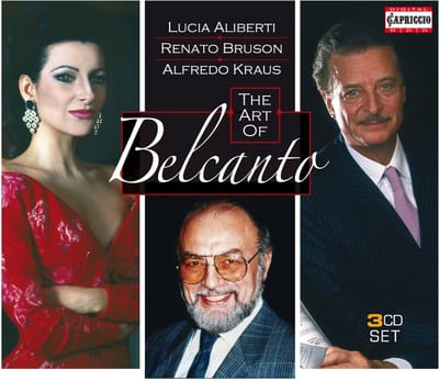 Alfredo Kraus, Renato Bruson, Lucia Aliberti, RSO Berlin - The Art Of Belcanto (3 CD)
