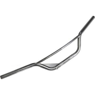 Modification Moto Universelle Guidon Rétro Drag Bar Pièce de Rechange 25mm 1in Argent gray
