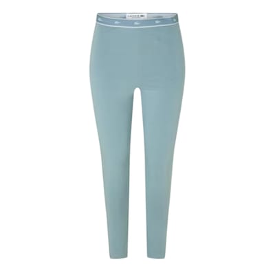 Lacoste Dames/Dames Elastische Slanke Legging met Krokodillenprint (Legering)