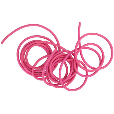 Q4070 Tube en Caoutchouc Latex Naturel 5M Tube Élastique Extensible Bande de Rechange pour Chasse en Plein Air Rose