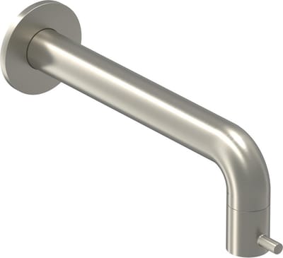 IVY Bond Fonteinkraan wandmodel 1/2"aansluiting, inkortbaar Geborsteld nickel PVD