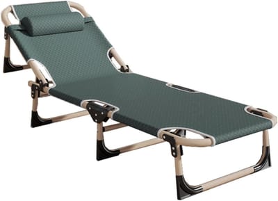 Opklapbed Fauteuil - Liggend Bed Dutje - Ontspannen Dutje - Verbreed Bedoppervlak - 193x68x30cm - Niet gespecificeerd