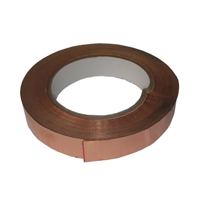 SELVA koperfolie (CCT-20-C), zelfklevend, 20 mm, 1 rol (33 m)