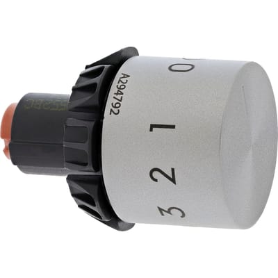 AEG knop, energieschakelaar, grijs, 9-0 140294792027