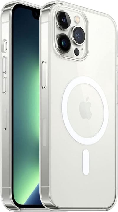 Casify Doorzichtig Hoesje geschikt voor MagSafe iPhone 13 Pro Max Hoesje - Transparant
