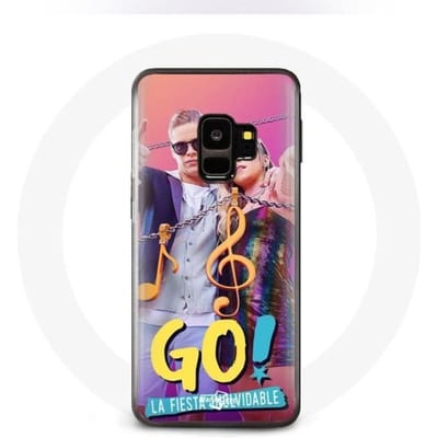 Case voor Samsung Galaxy S9 Plus Volg je dromen Mía Cáceres en Juanma Portolesi Go! Lang leve jij