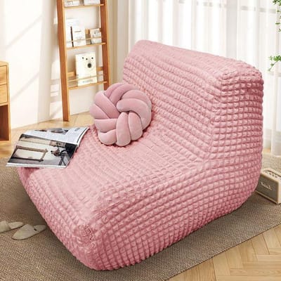 Nordische Tatami Enkele Bankhoes Fauteuil Stofhoes Seersucker Volledig Universele Ligstoel Stoelhoes voor Thuis 1pc 90-110cm