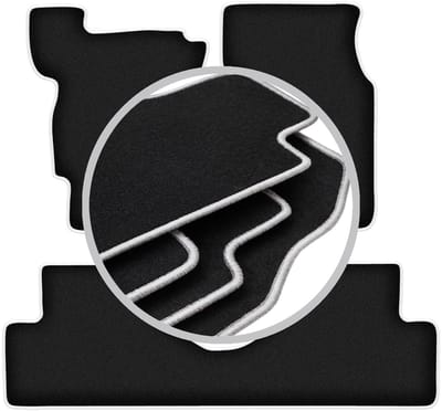 CARLUX-SILVER automatten voor: Honda Concerto liftback (1988-1994)