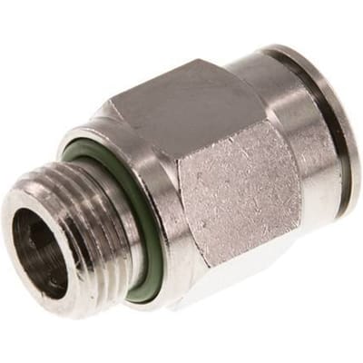 14mm x G3/8'' Messing Insteekfitting Buitendraad FKM