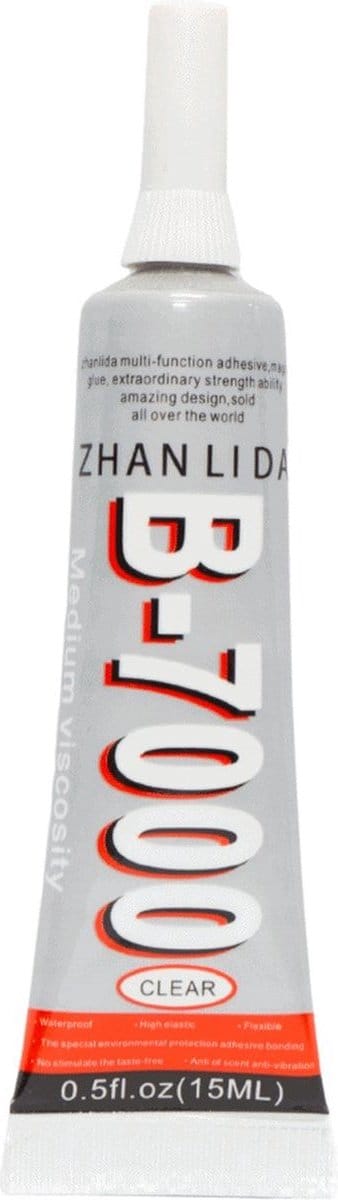 B7000 Lijm 15 ML transparante lijm voor smartphones, tablets, sieraden en veel meer