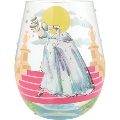 Cinderella - Disney Drinkglas - If the Show Fits (Cinderella) Stemless Glass by Lolita - voor Geen - meerkleurig