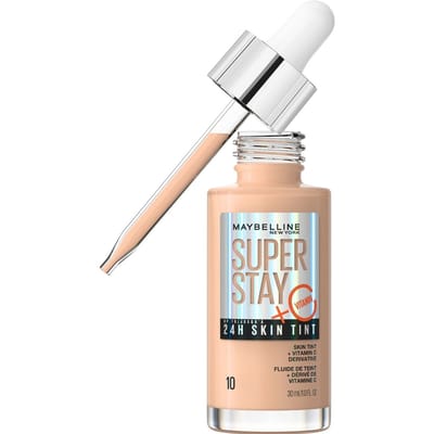 Maybelline Super Stay up to 24H Skin Tint Foundation + Vitamin C 30ml (Various Shades) - 10