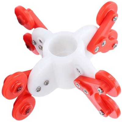 Gidswielen voor camera-inspectie van leidingen, 120 mm, geschikt voor 23 mm pijpen, accessoires voor buisinspectie en pulleys