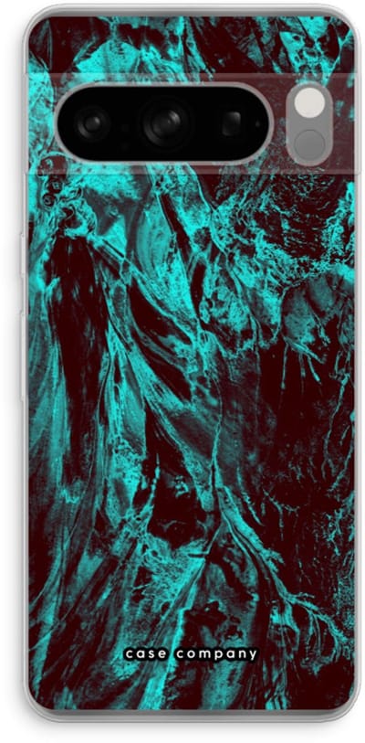 Case Company® - Hoesje geschikt voor Google Pixel 8 Pro hoesje - Ice Age - Soft Cover Telefoonhoesje - Bescherming aan alle Kanten en Schermrand