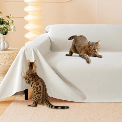 Goodivery ® Beschermende Bankhoes voor Katten en Huisdieren - Waterdichte en Antislip Sofa Cover