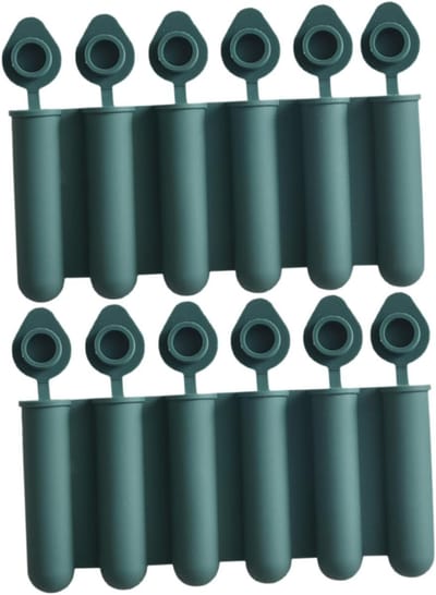 VHV - IJsblokjesvorm - IJsblokjeshouder met deksel 2 stuks - Herbruikbare siliconen vorm voor vriezer - Voor waterfles, drankjes en desserts